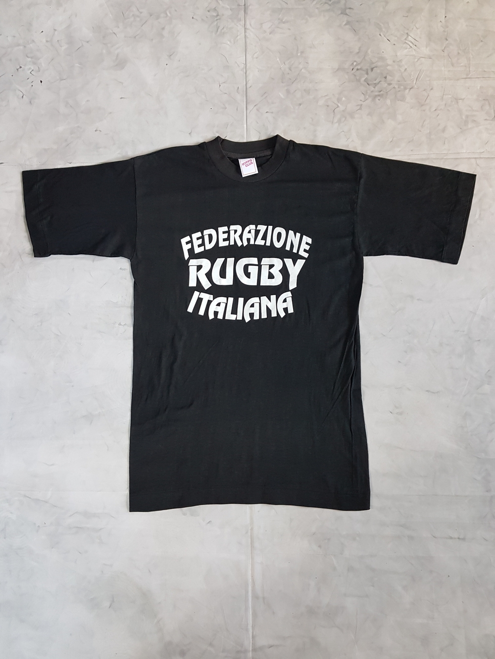 Vintage 90s Federazione Rugby Italiana Single Stitch Tee